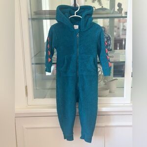 Hanna Andersson marshmallow fleece dinosaur character onesie